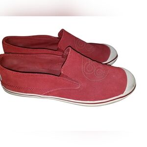 Coach Red Slip-On Sneakers